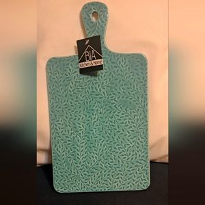 NWT B.I.A. ceramic decorative cutting/paddle board